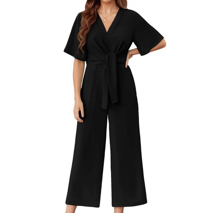 Gabriella | Elegant Summer Tie Knot Jumpsuit