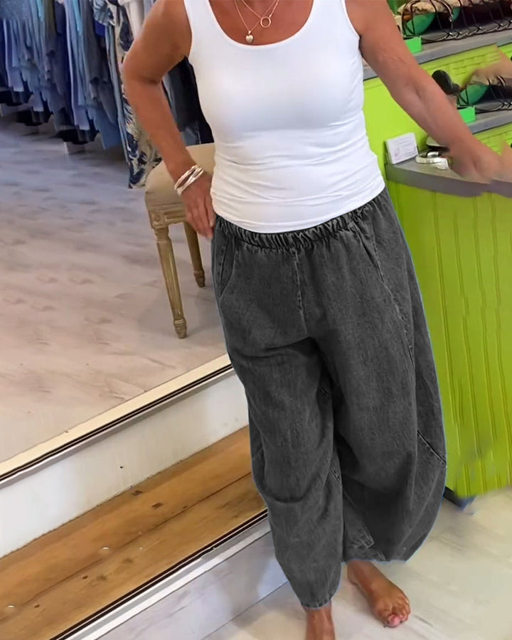 Claire | Soft Fit Elastic Waist Jeans