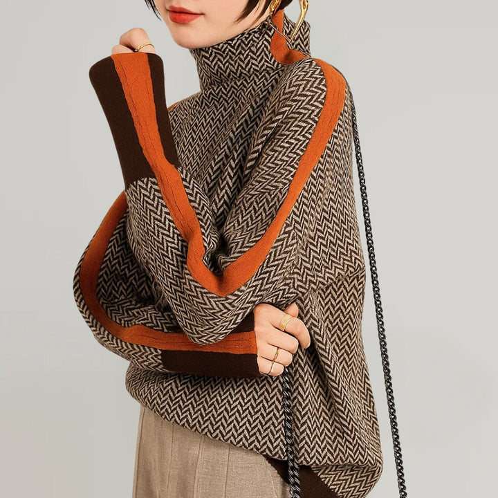 Kelsea | High-neck Pullover