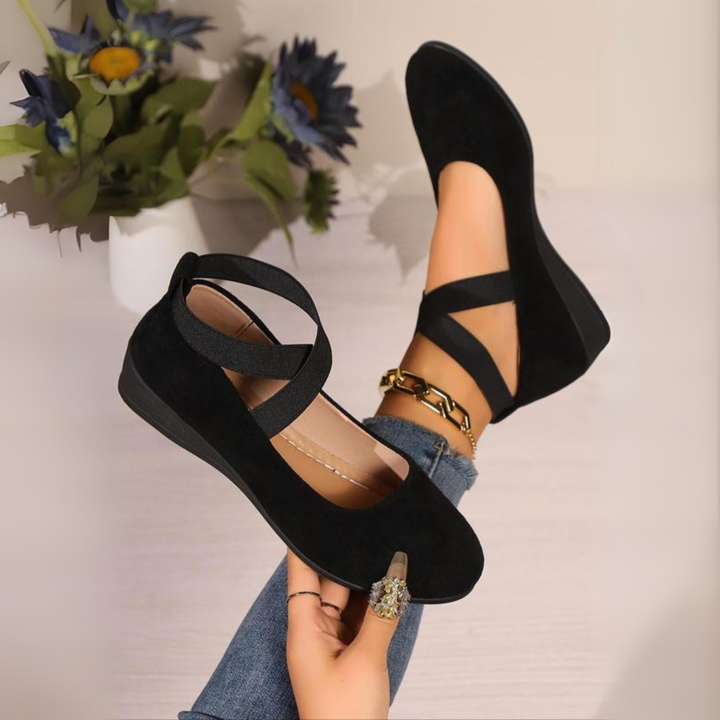 Jade | Comfort Wedge Ballet Flats