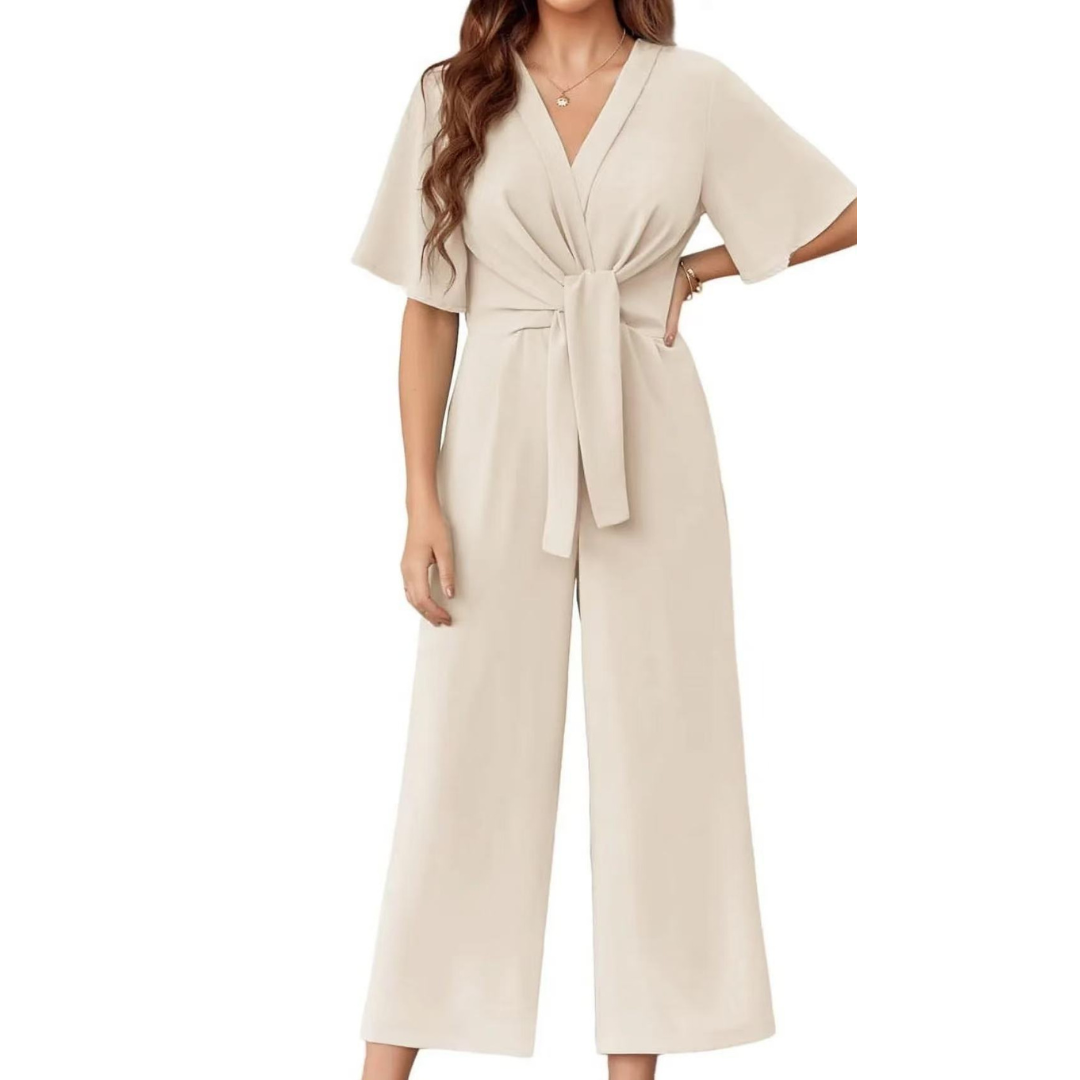 Gabriella | Elegant Summer Tie Knot Jumpsuit