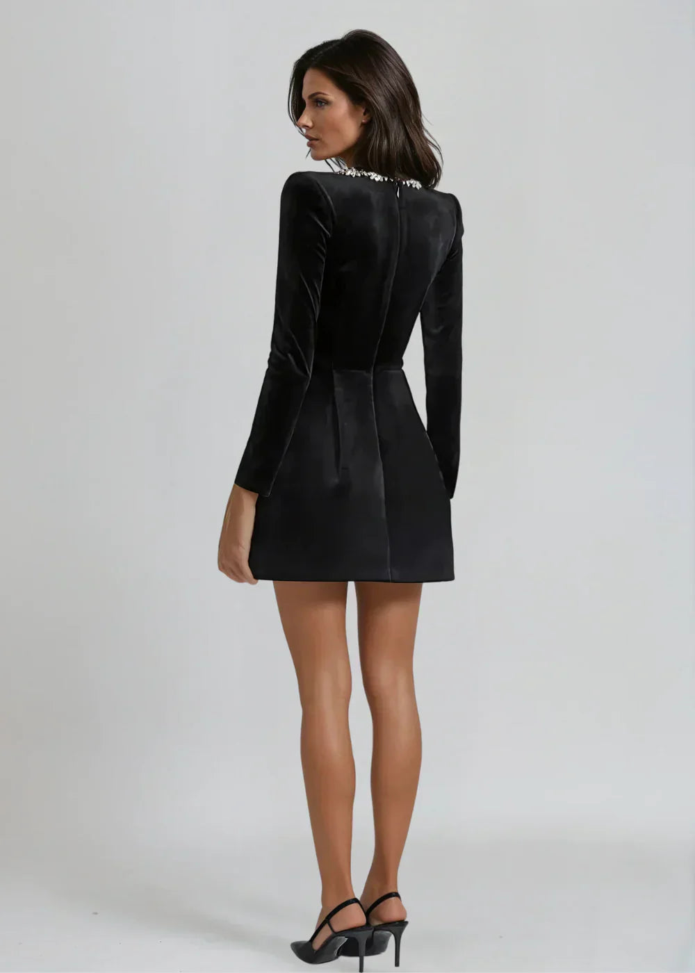 Riley | Velvet Mini Dress