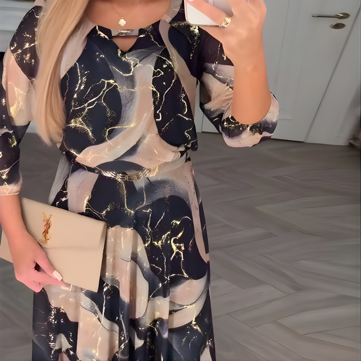 Diana | Elegant Flowy Dress