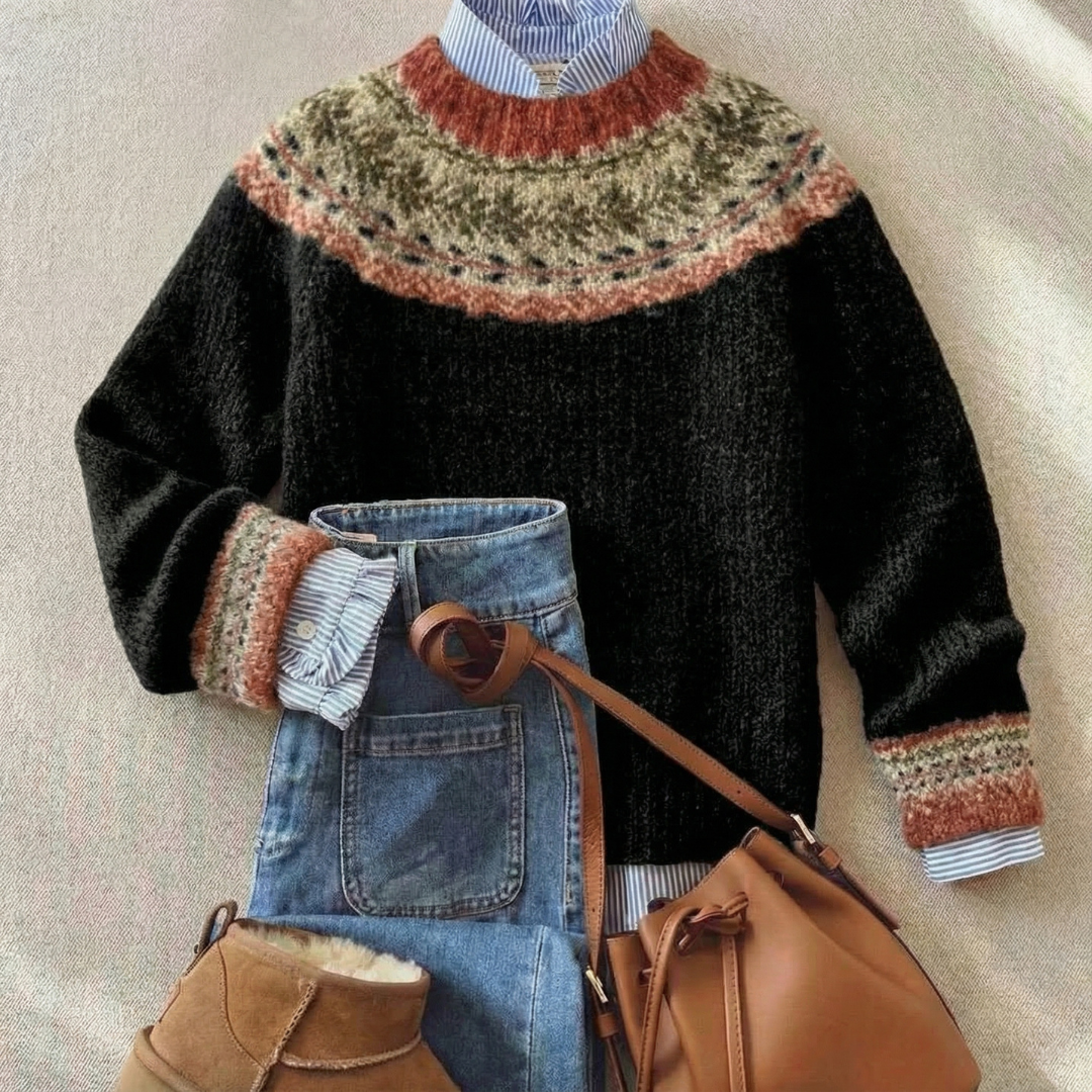 Amelia | Heritage Nordic Knit Sweater