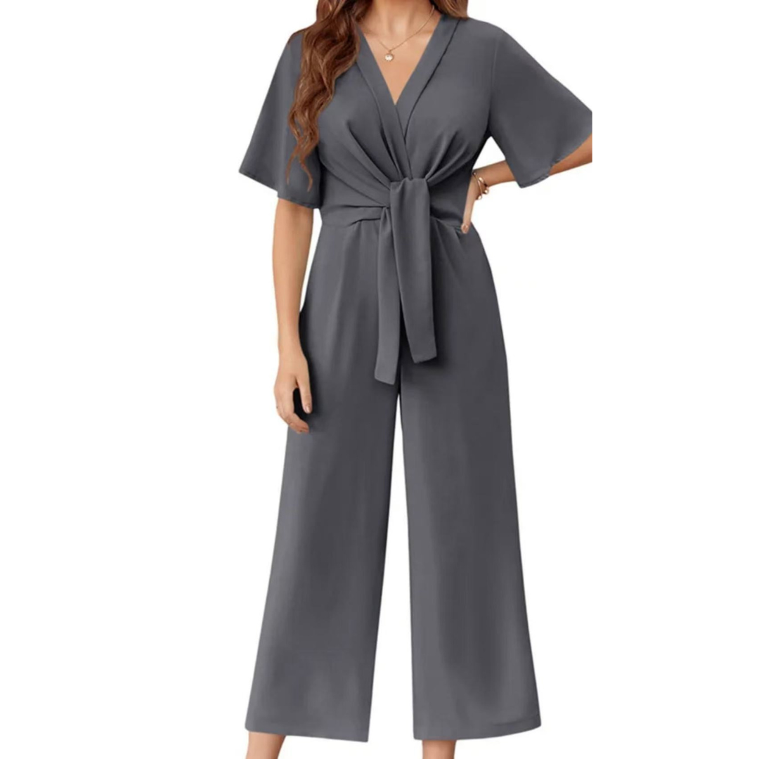 Gabriella | Elegant Summer Tie Knot Jumpsuit
