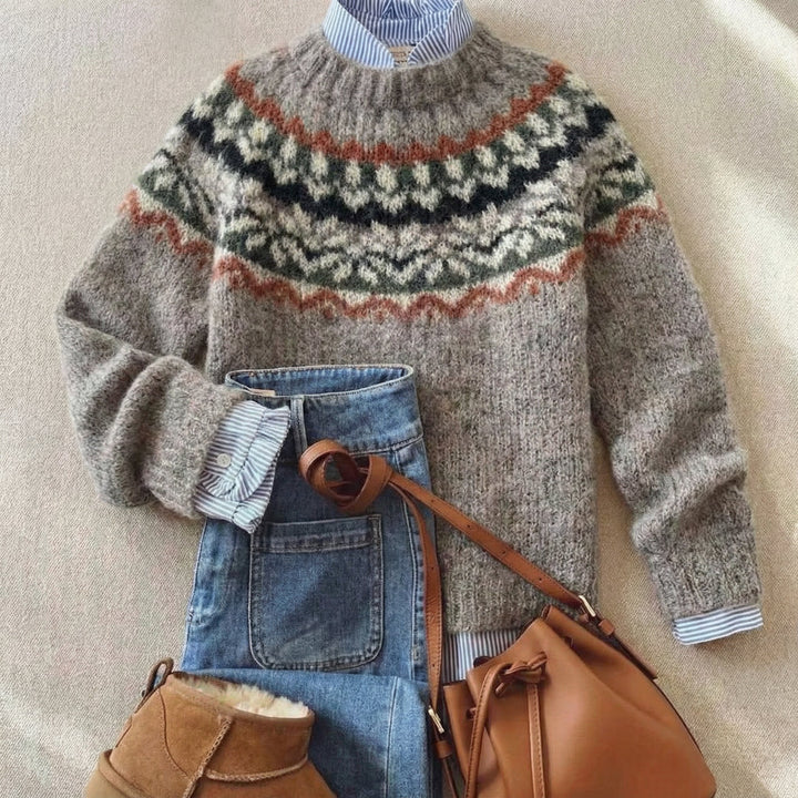Amelia | Heritage Nordic Knit Sweater