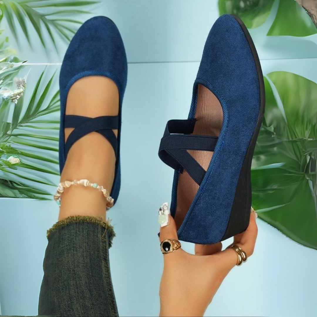 Jade | Comfort Wedge Ballet Flats