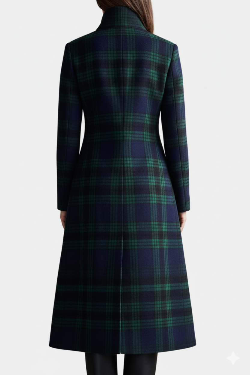Jessica | Timeless Plaid Elegant Coat
