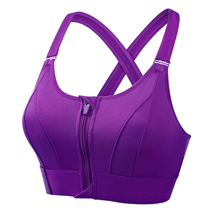 Linda | Zip-Up Sweat-Proof Sports Bra