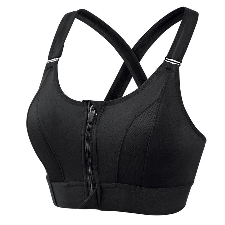 Linda | Zip-Up Sweat-Proof Sports Bra