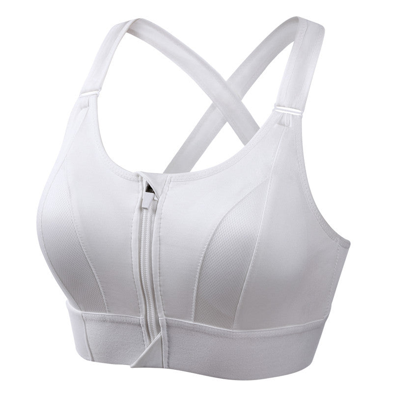 Linda | Zip-Up Sweat-Proof Sports Bra