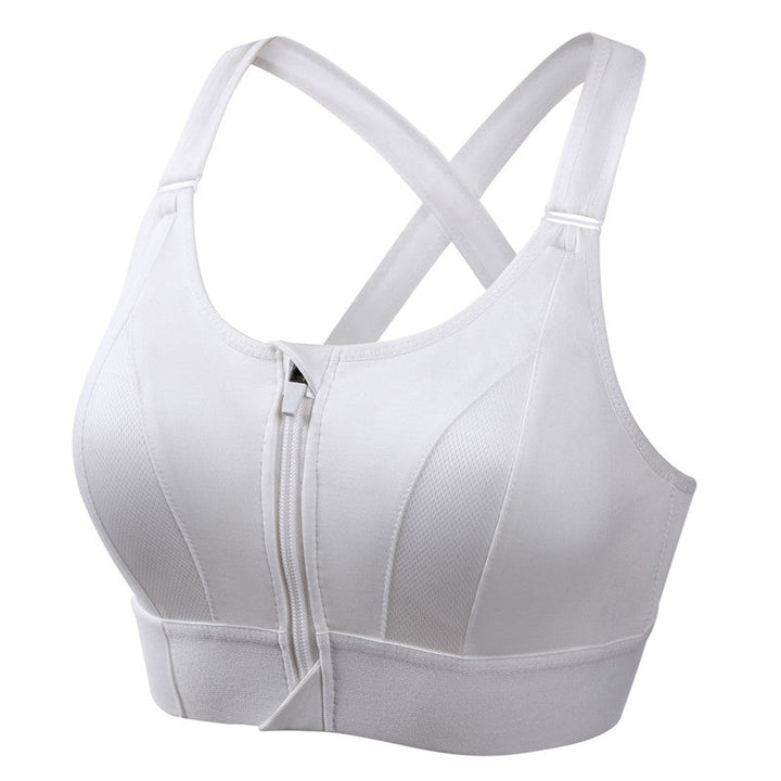 Linda | Zip-Up Sweat-Proof Sports Bra