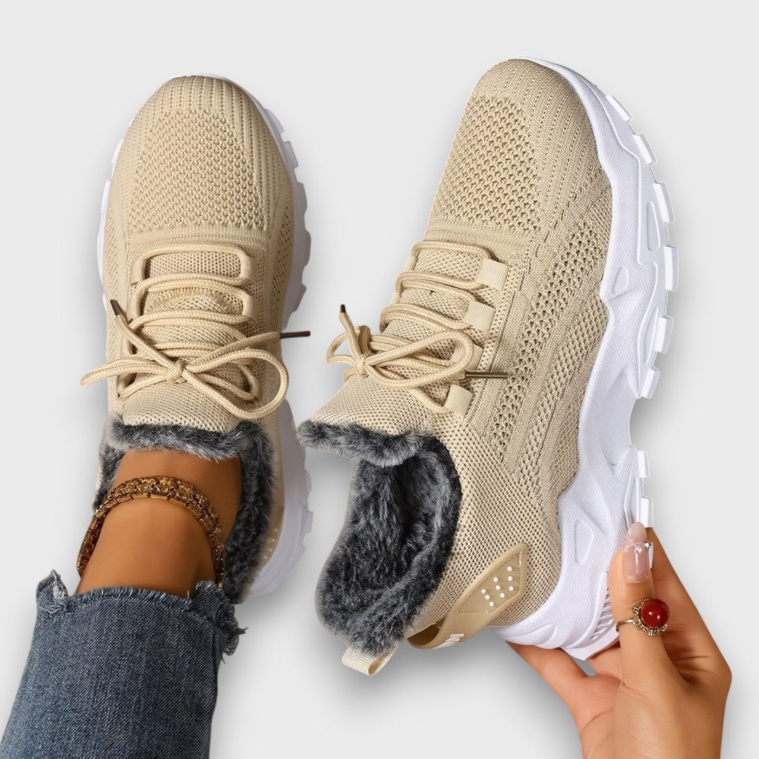 Aurora | Lace-Up Winter Sneakers