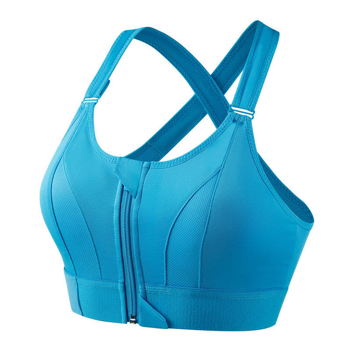 Linda | Zip-Up Sweat-Proof Sports Bra
