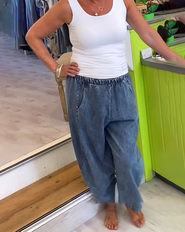 Claire | Soft Fit Elastic Waist Jeans
