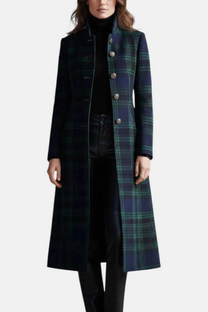 Jessica | Timeless Plaid Elegant Coat