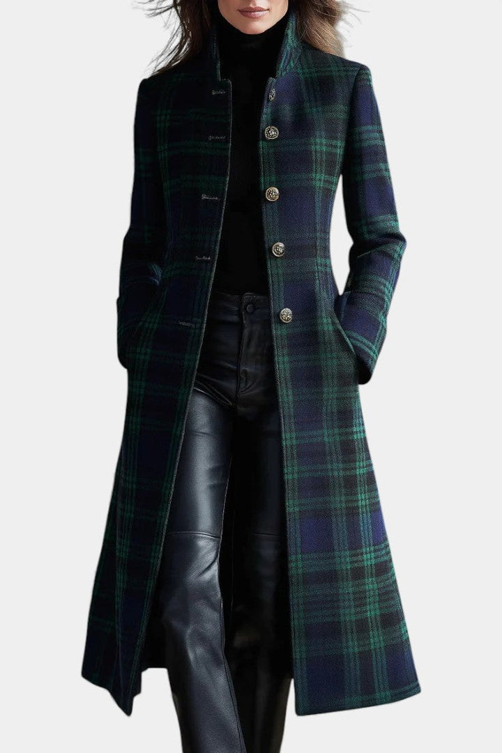 Jessica | Timeless Plaid Elegant Coat