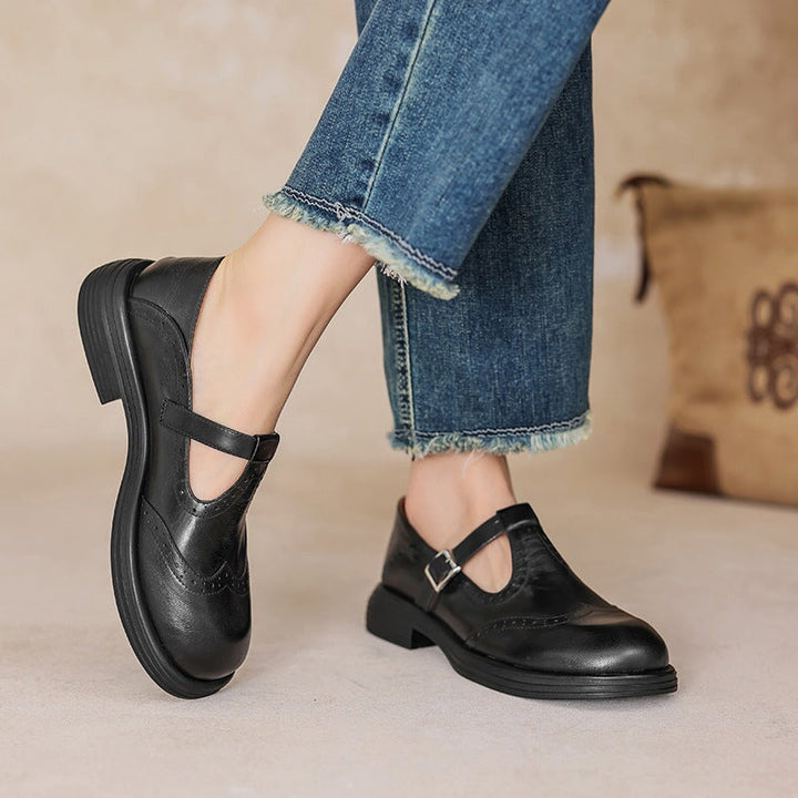 Victoria | Elegant Mary Janes Made Of Leather