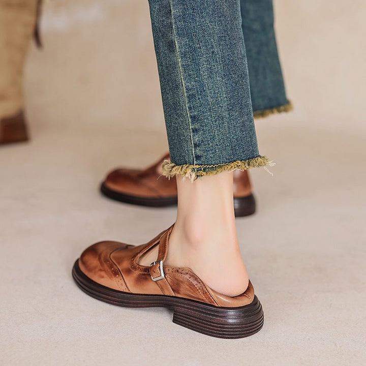 Victoria | Elegant Mary Janes Made Of Leather