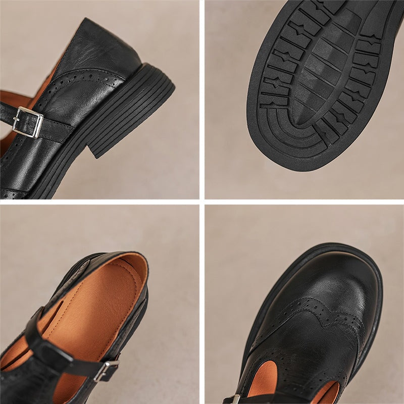 Victoria | Elegant Mary Janes Made Of Leather