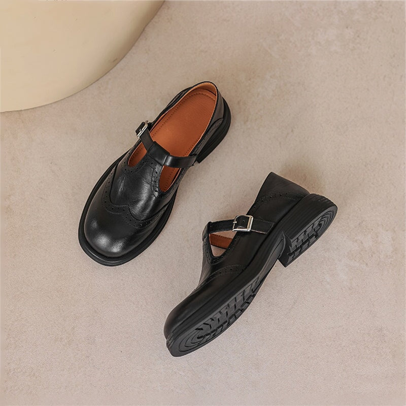 Victoria | Elegant Mary Janes Made Of Leather