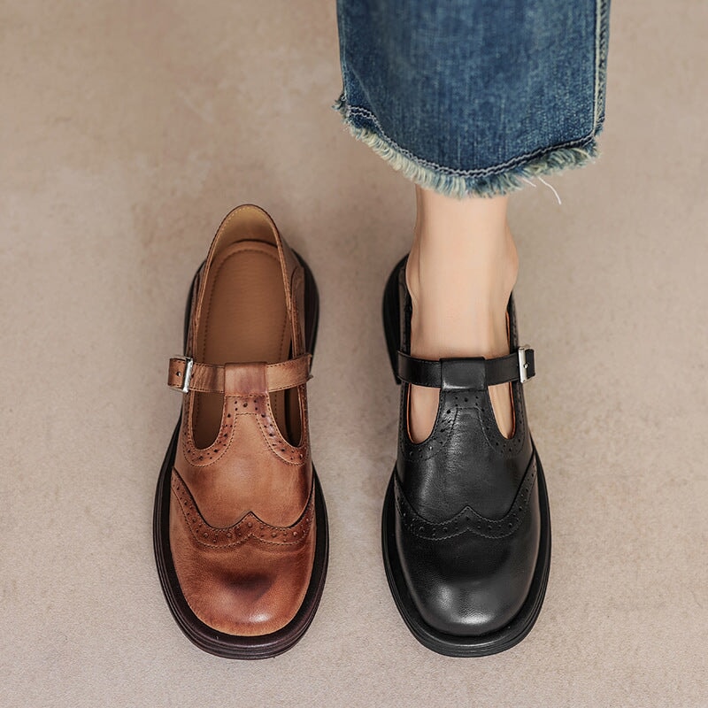 Victoria | Elegant Mary Janes Made Of Leather