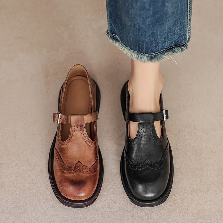 Victoria | Elegant Mary Janes Made Of Leather