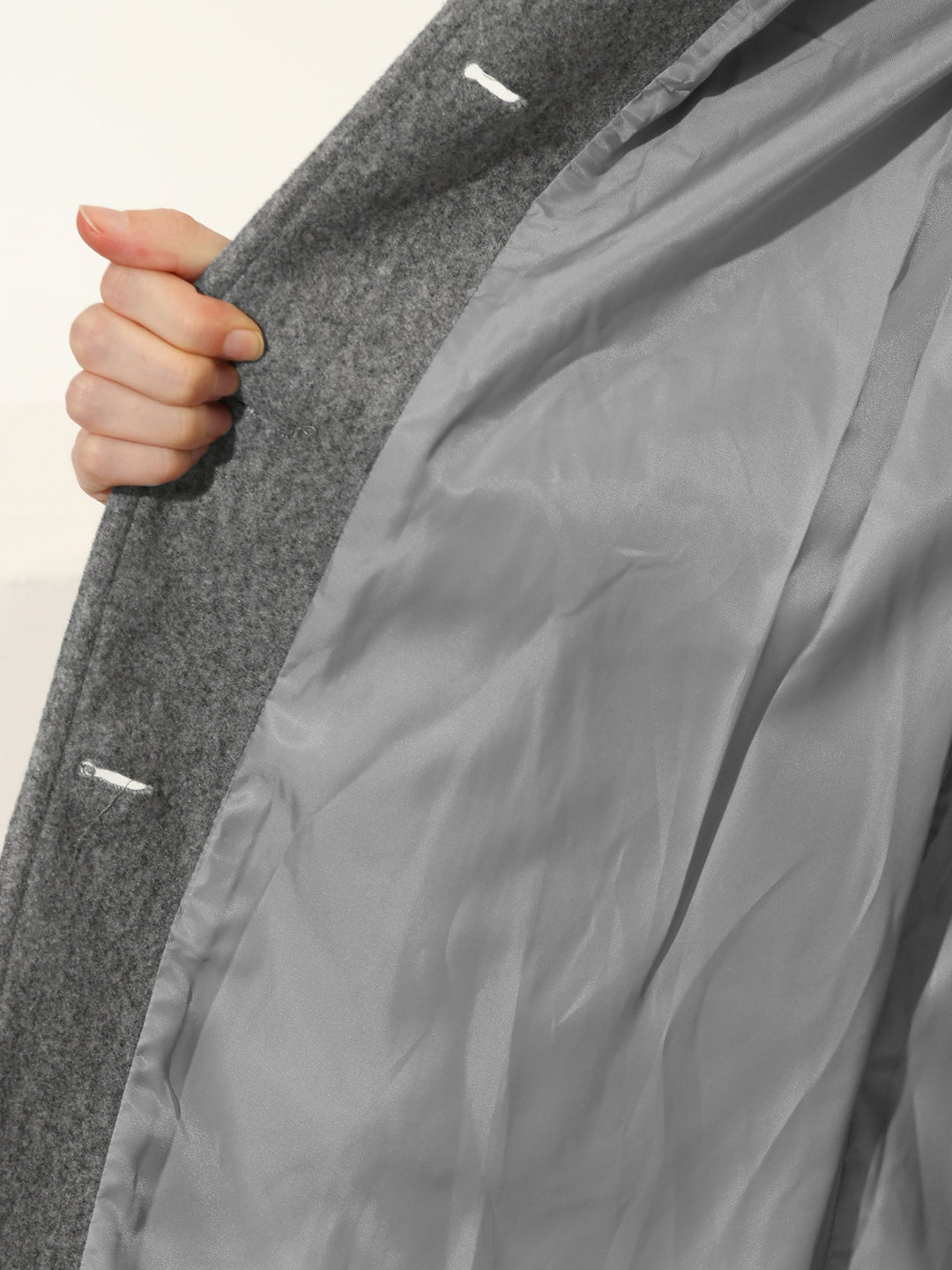 Joanna | Single Breasted Winter Trench Coat